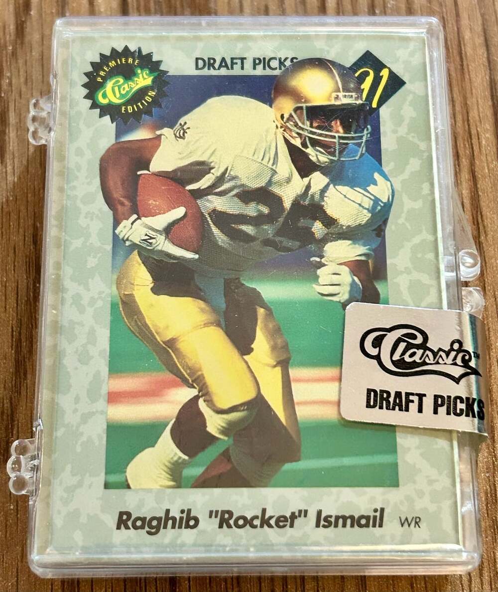 1991 Classic Draft Picks Premiere Edition Football Card Set Sealed